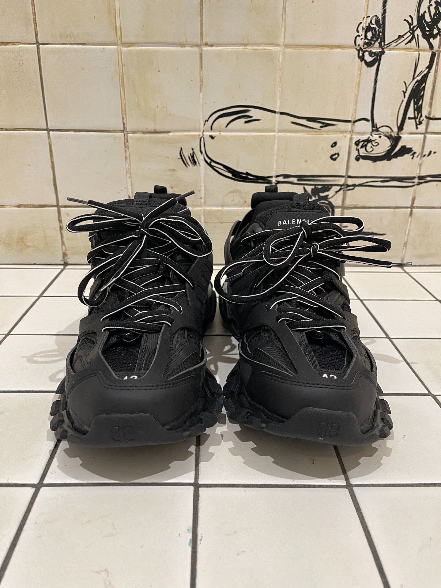 Balenciaga Track Black Dad Sneakers