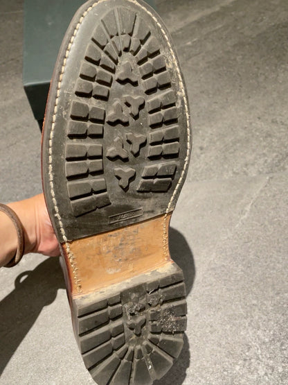 Alden Tanker Boots with Dogtooth Sole