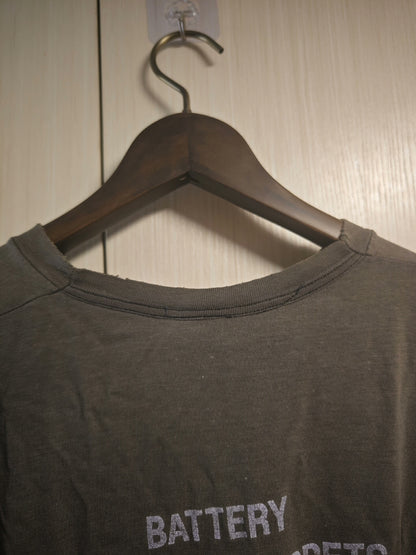 vintage metallica master of puppets gray tee