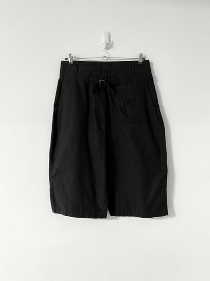 Yohji Yamamoto Asymmetric Cropped Wide-Leg Pants