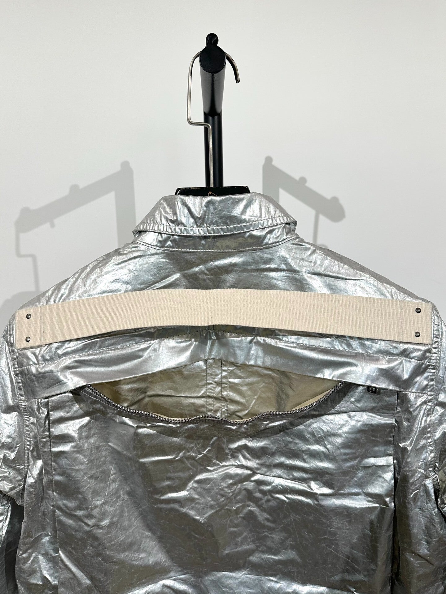 Rick Owens Drkshdw Silver Utility Jacket