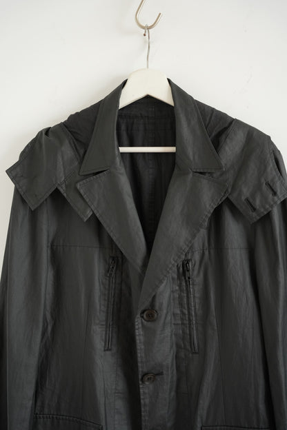 Yohji Yamamoto 08ss Detachable Hood Coat