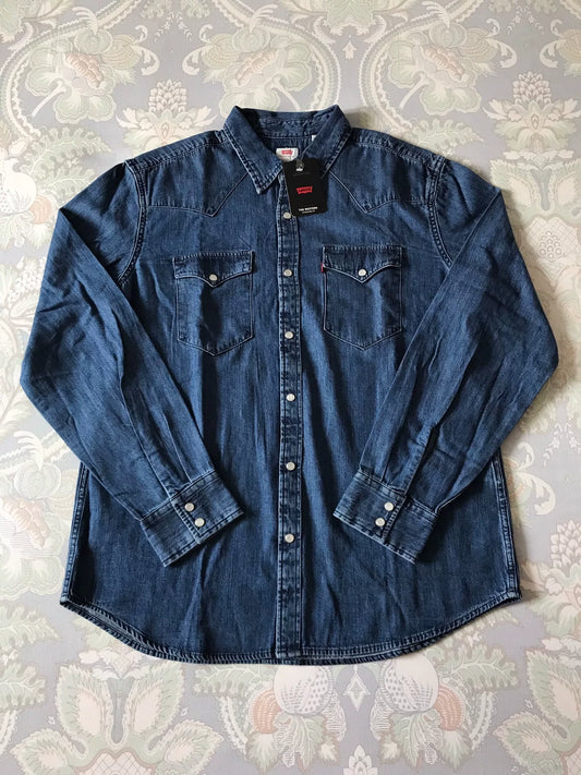 Levi's 85745-0073 Washed Denim Shirt