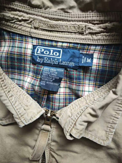 polo ralph lauren harrington jacket in beige