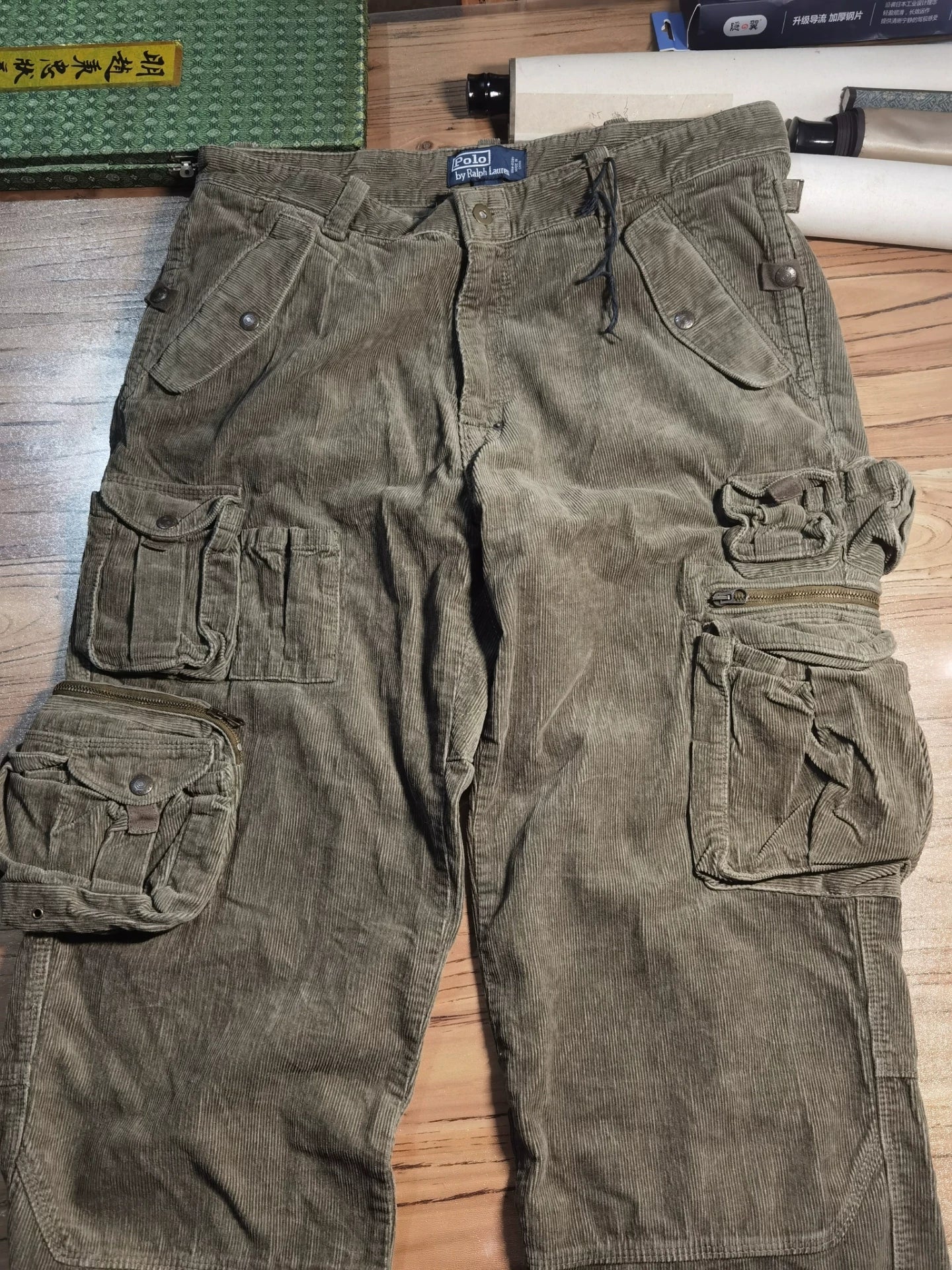 RRL Corduroy Hunting Cargo Pants