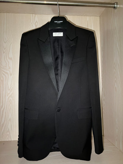Saint Laurent 21FW Black Smoking Blazer