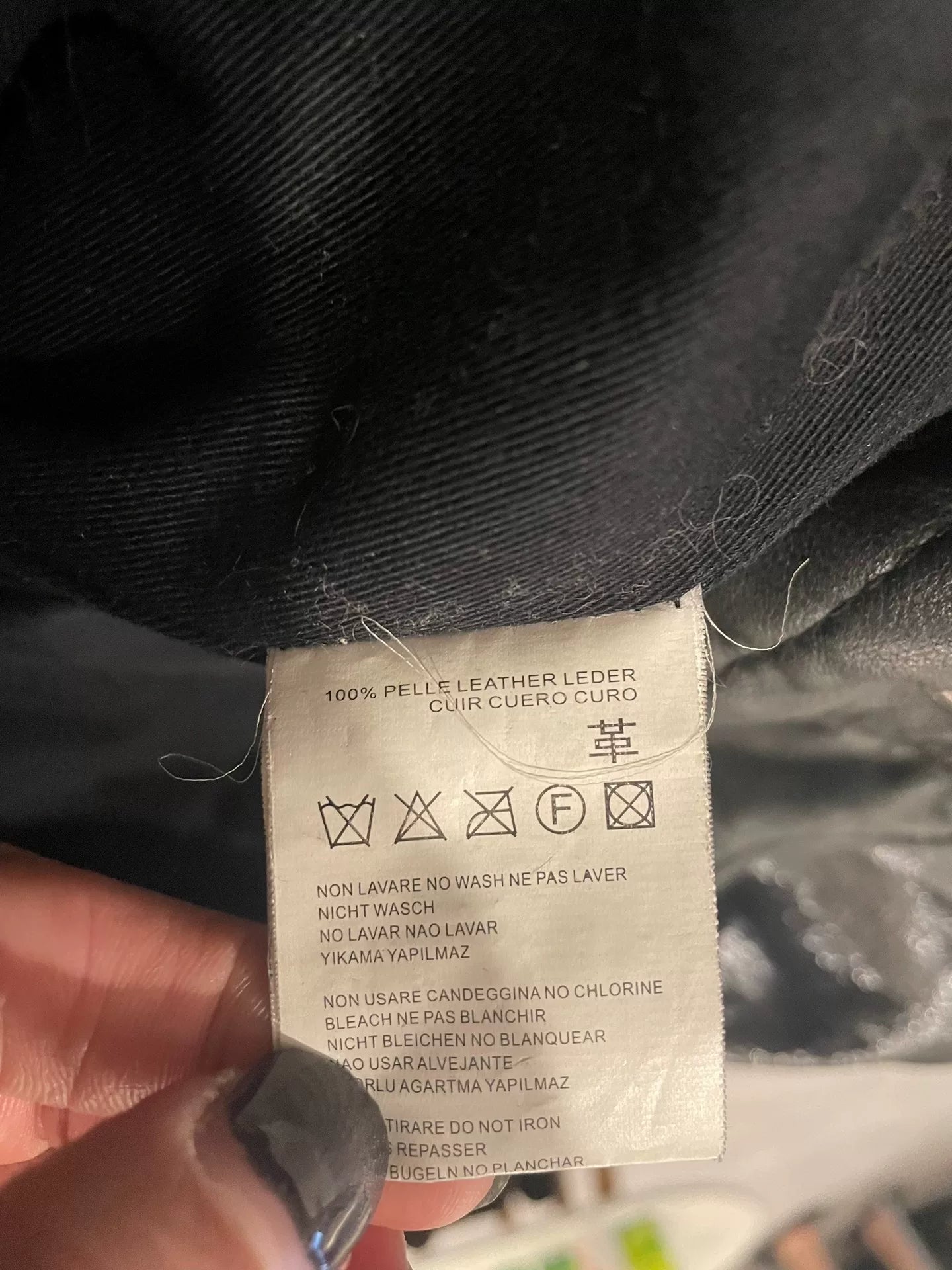 diesel leather biker jacket size xxl