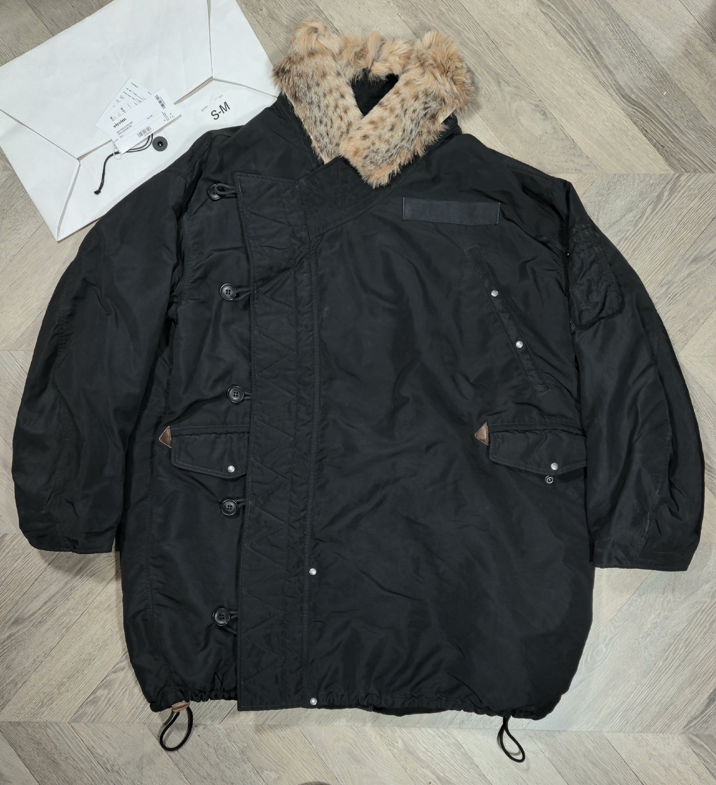 visvim 21AW valdez khampa coat with fur