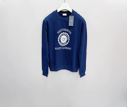 Saint Laurent Men's UNIVERSITE Logo Sweatshirt