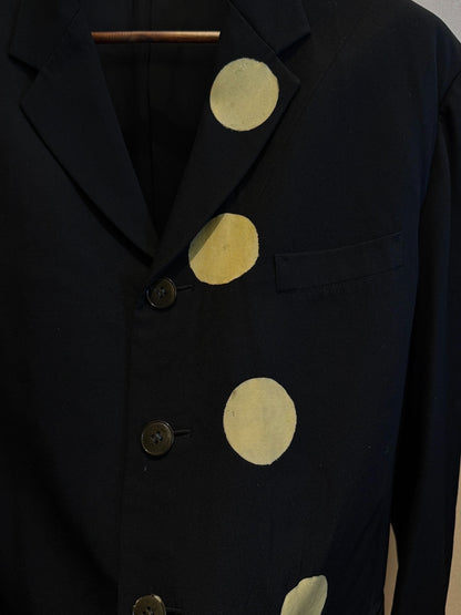 Yohji Yamamoto 96AW Moon Discharge Print Suit