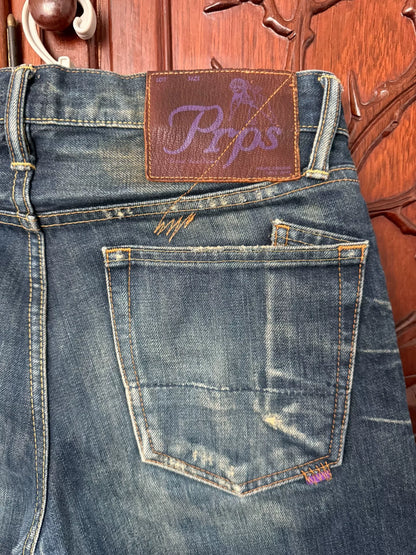 PRPS Men's Straight Denim Jeans