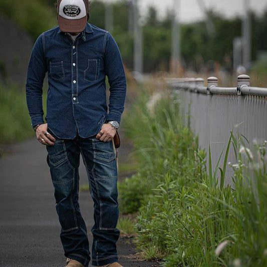 Freewheelers Wabash Dot Shirt