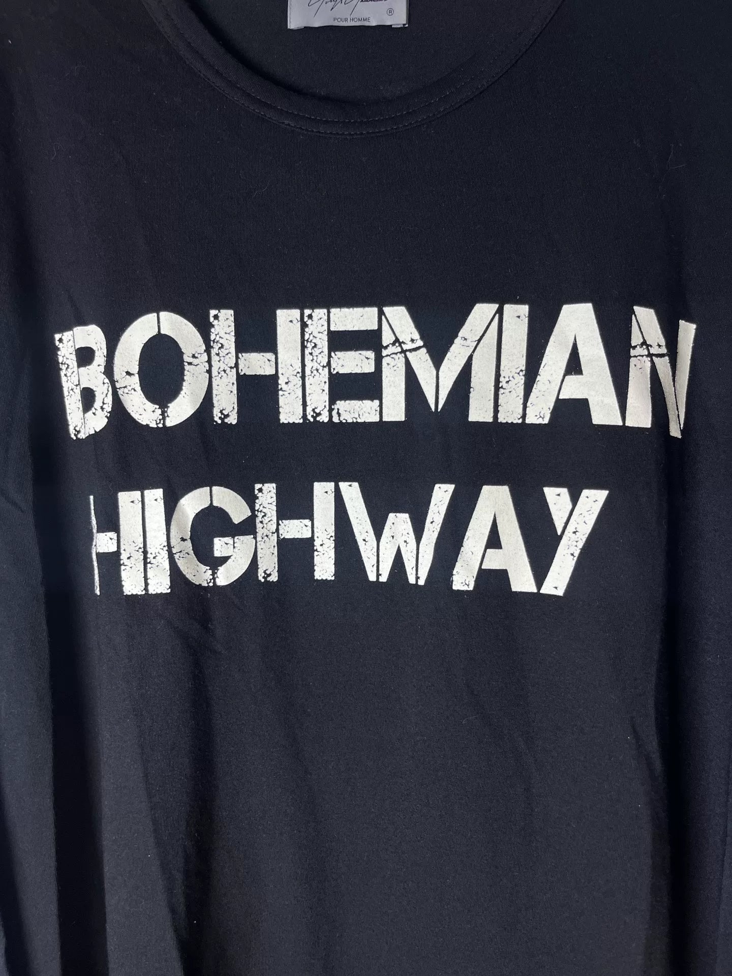 Yohji Yamamoto Long Sleeve Sweatshirt