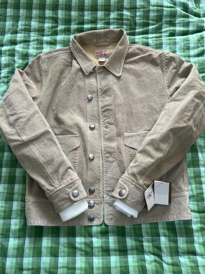 RRL Men's Summer Roughout Suede Jacket
