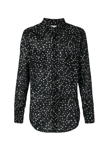 Saint Laurent Men's Black Star Shirt