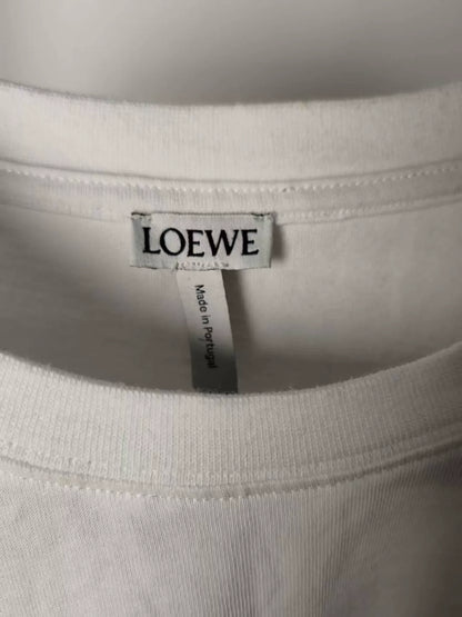Loewe Logo Embroidered Short Sleeve Shirt