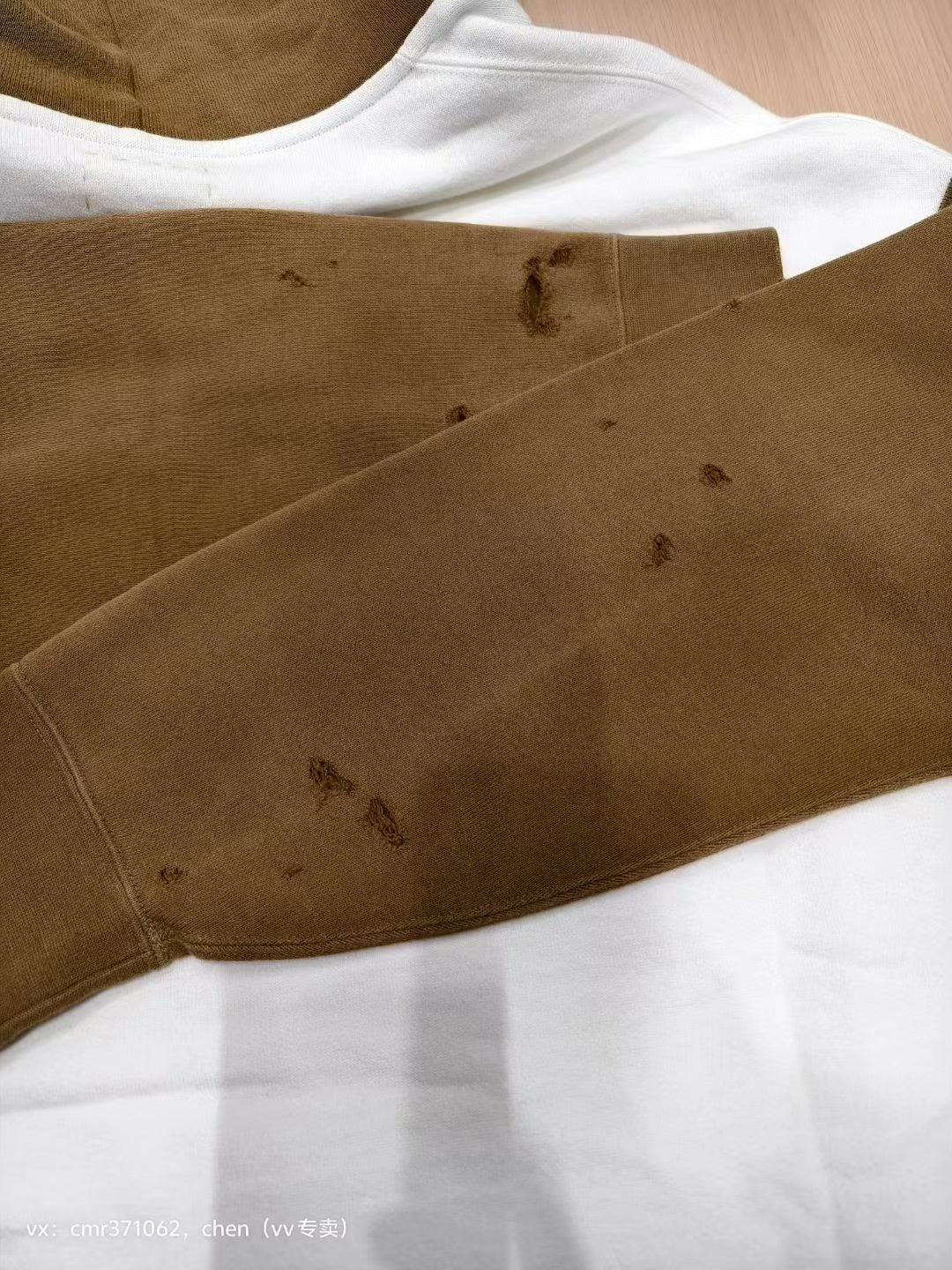 visvim 20SS Jumbo Distressed Hoodie