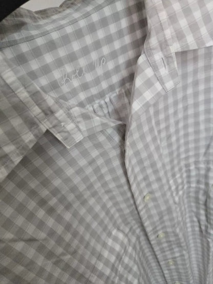 Porter Classic Roll Up Kyoto Limited Gray Check Shirt