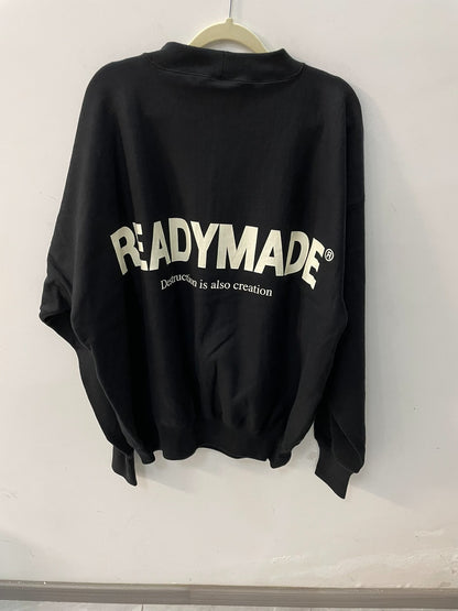 READYMADE Crewneck Long Sleeve Fleece Hoodie