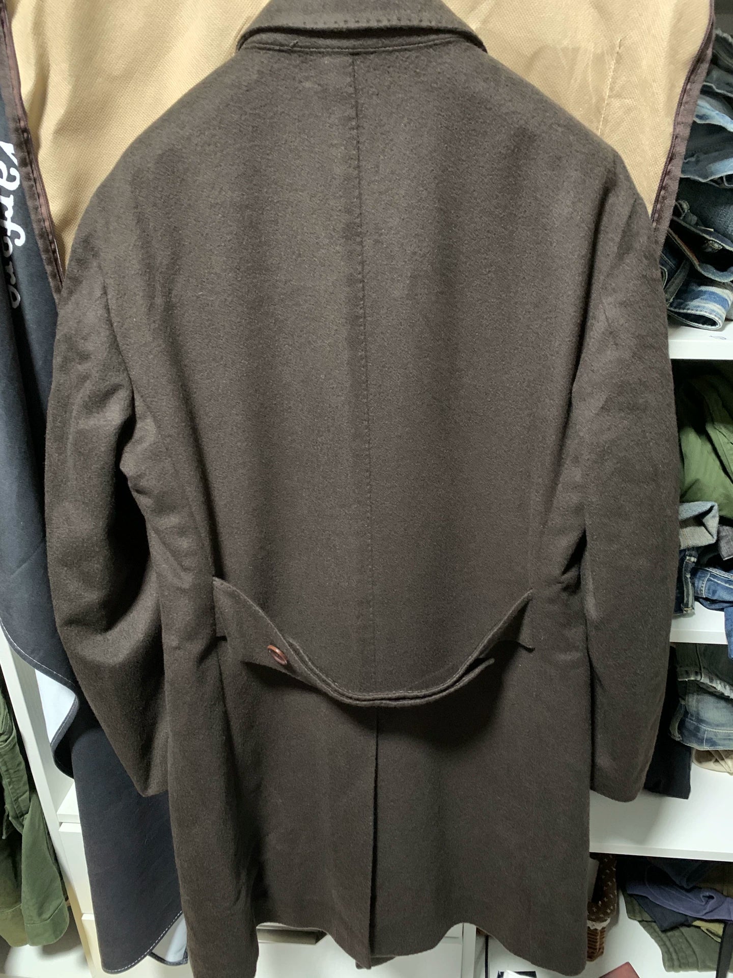 luxurious cashmere overcoat from stile latino