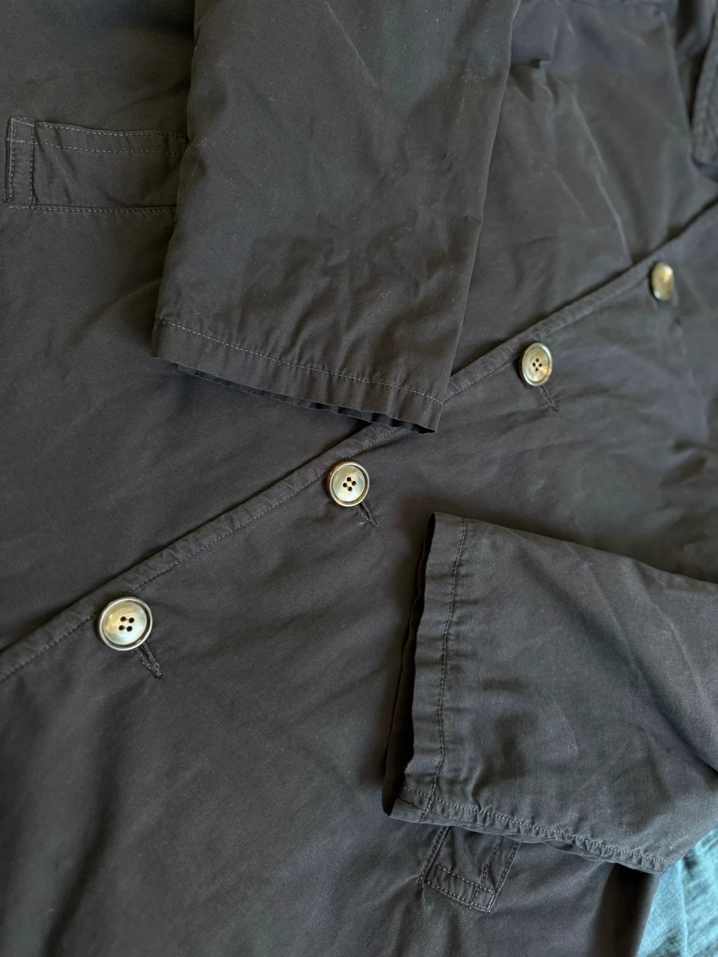 VISVIM 19AW NAPIER DRIVING COAT Spider Web