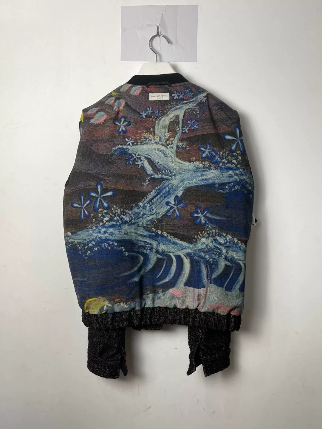 drapes van noten wool jacket with elegant lining