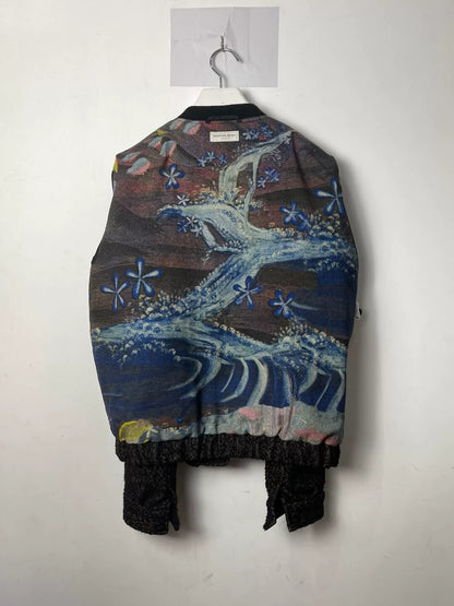 drapes van noten wool jacket with elegant lining