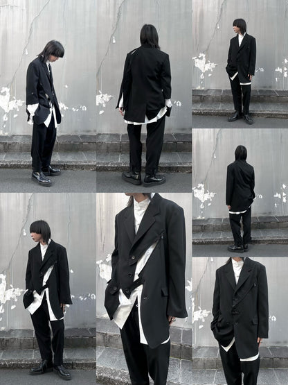 Yohji Yamamoto Deconstructed Zip Jacket