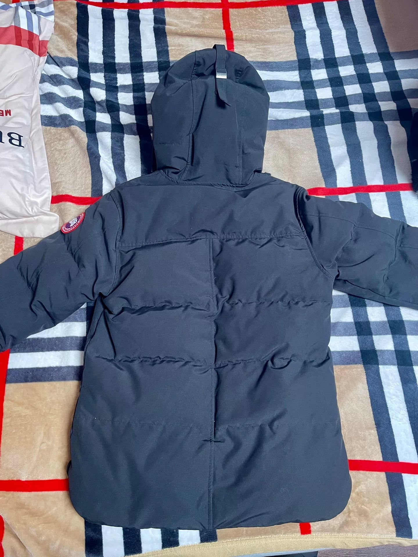 Canada Goose Black Down Jacket for Men