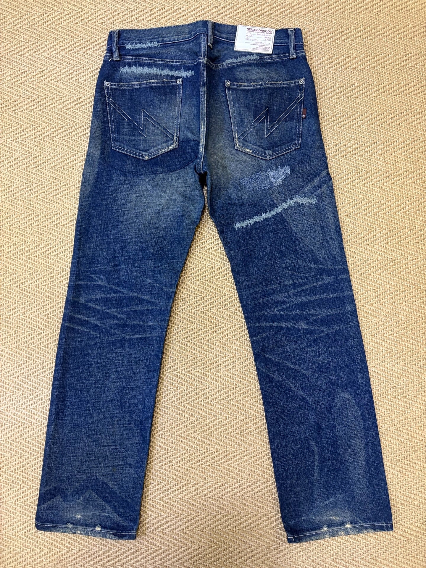 Neighborhood 07 SCAB Distressed Denim Jeans