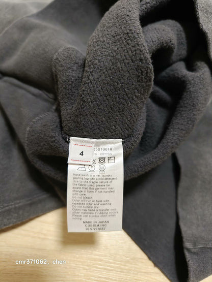 VISVIM 23SS COURT SWEAT L/S CRASH