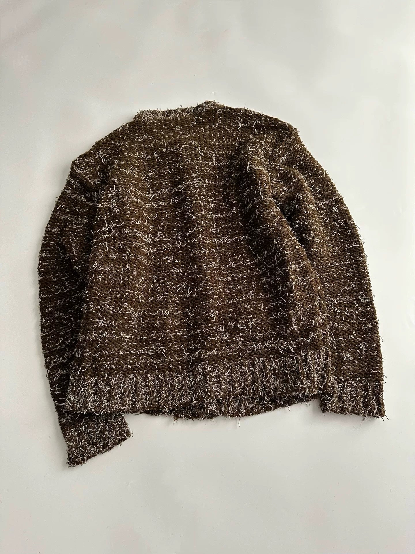 Y's for Men Snowflake Knit Cardigan