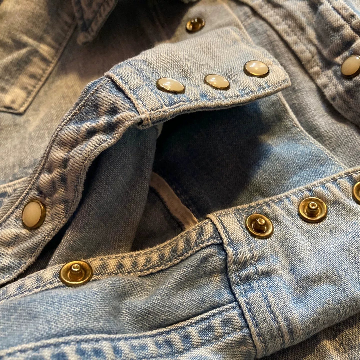 VISVIM Japanese Vintage Denim Shirt Men