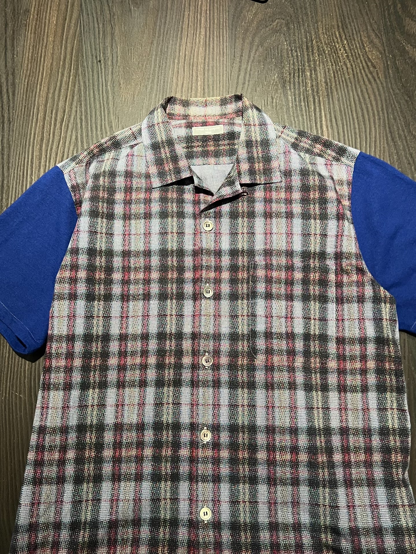 Comme des Garçons HOMME Printed Check Shirt