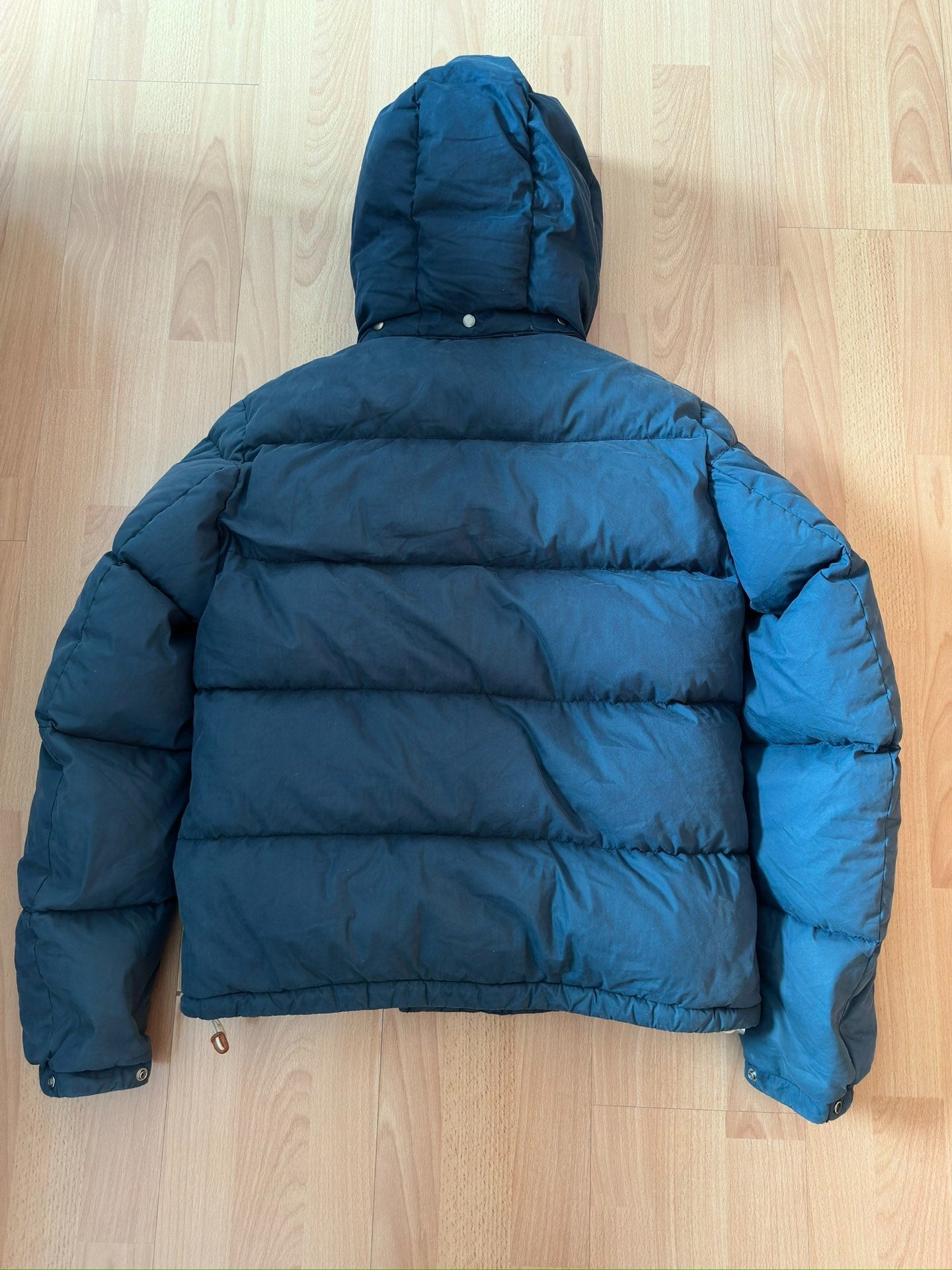 Moncler V x visvim short down jacket