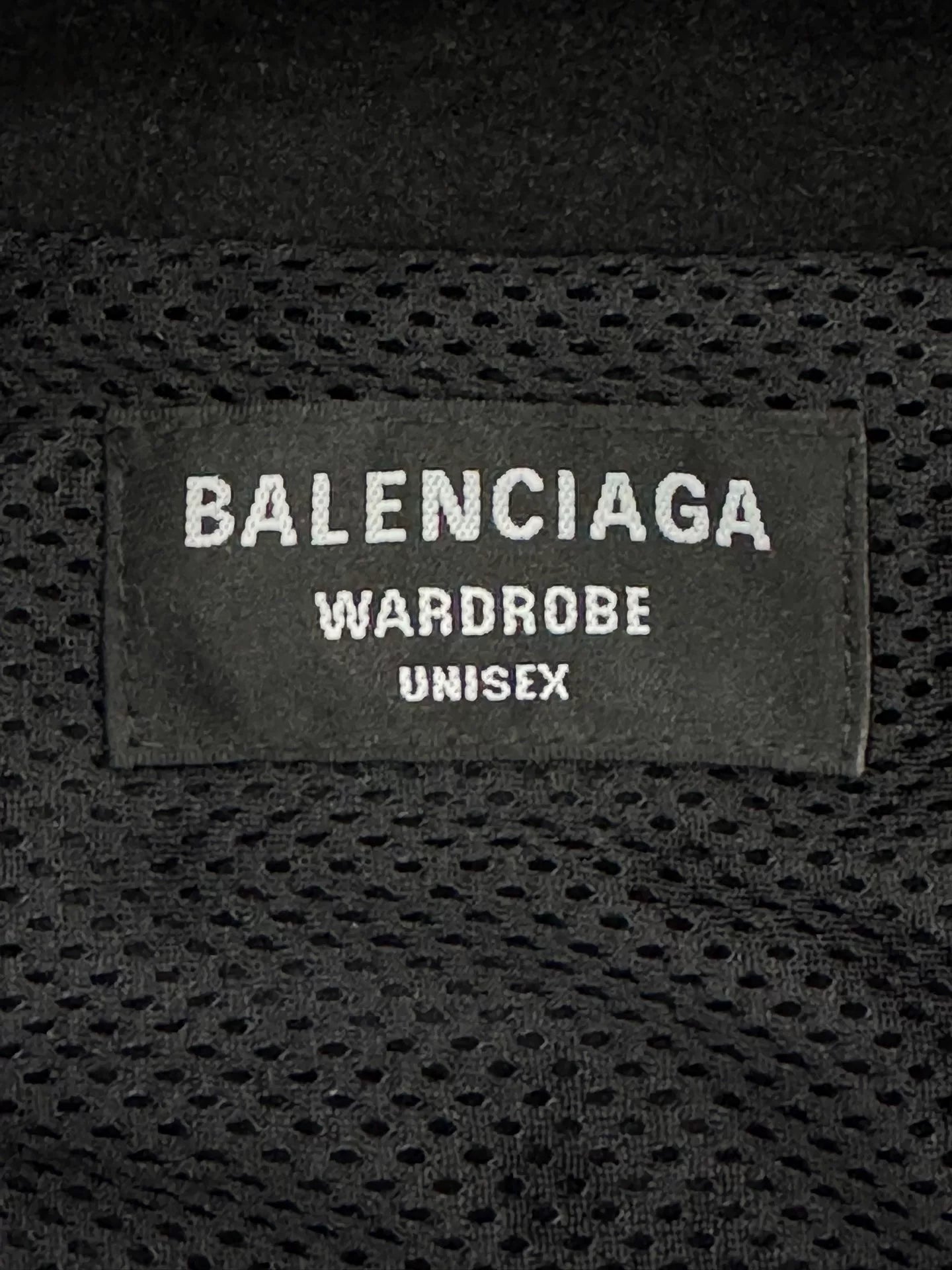 Balenciaga SportyB Embroidered Fleece Jacket Size 50