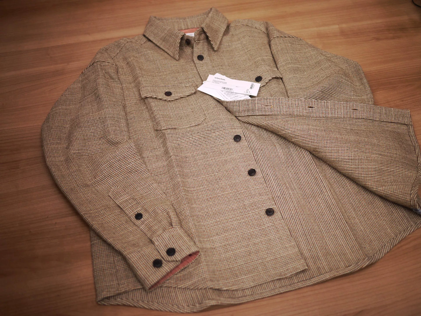 VISVIM LUMBER SHIRT TWEED