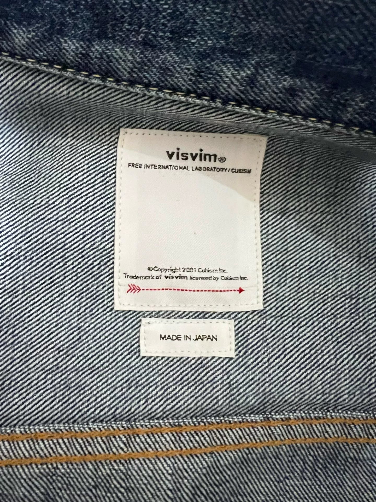 VISVIM 19AW 101 Denim Jacket