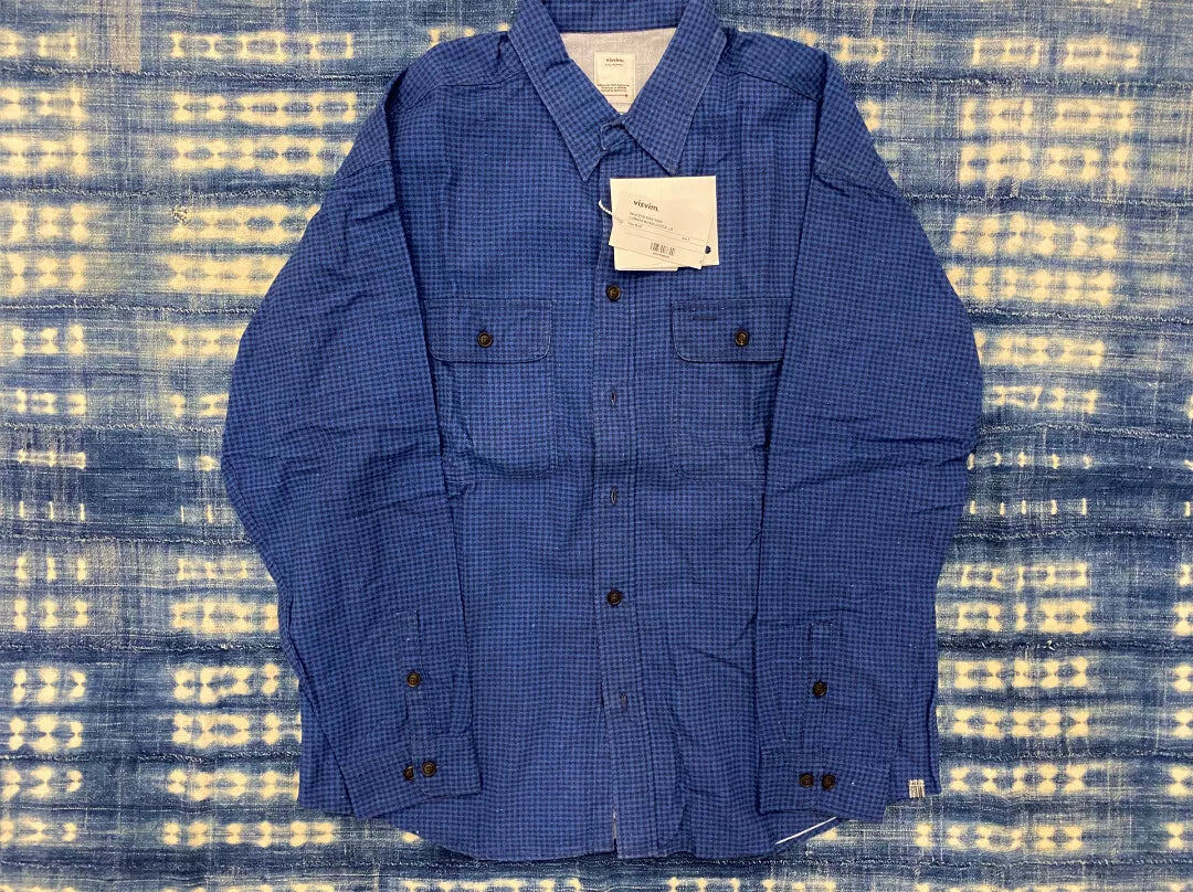 visvim 21ss Lumber Khadi Check L/S Shirt