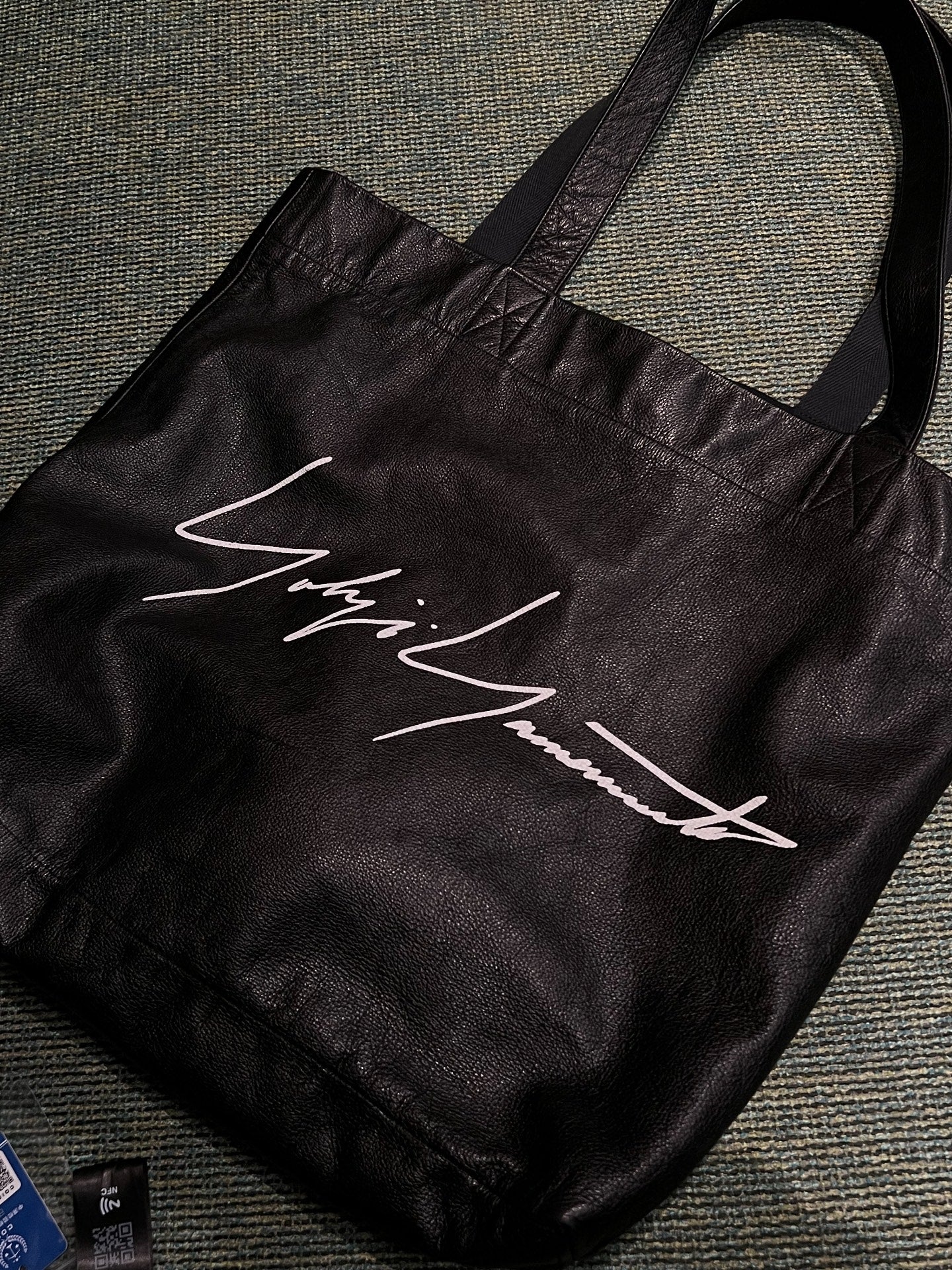 Yohji Yamamoto Leather Tote Bag