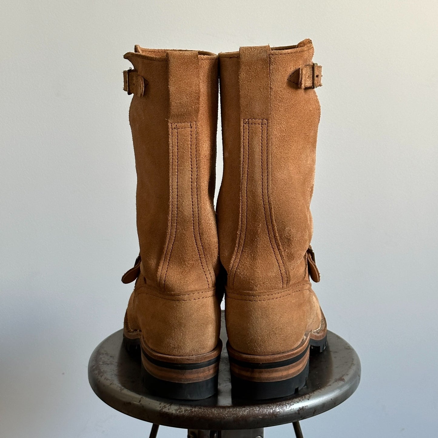 Wesco Boss Burlap Engineer Boots
