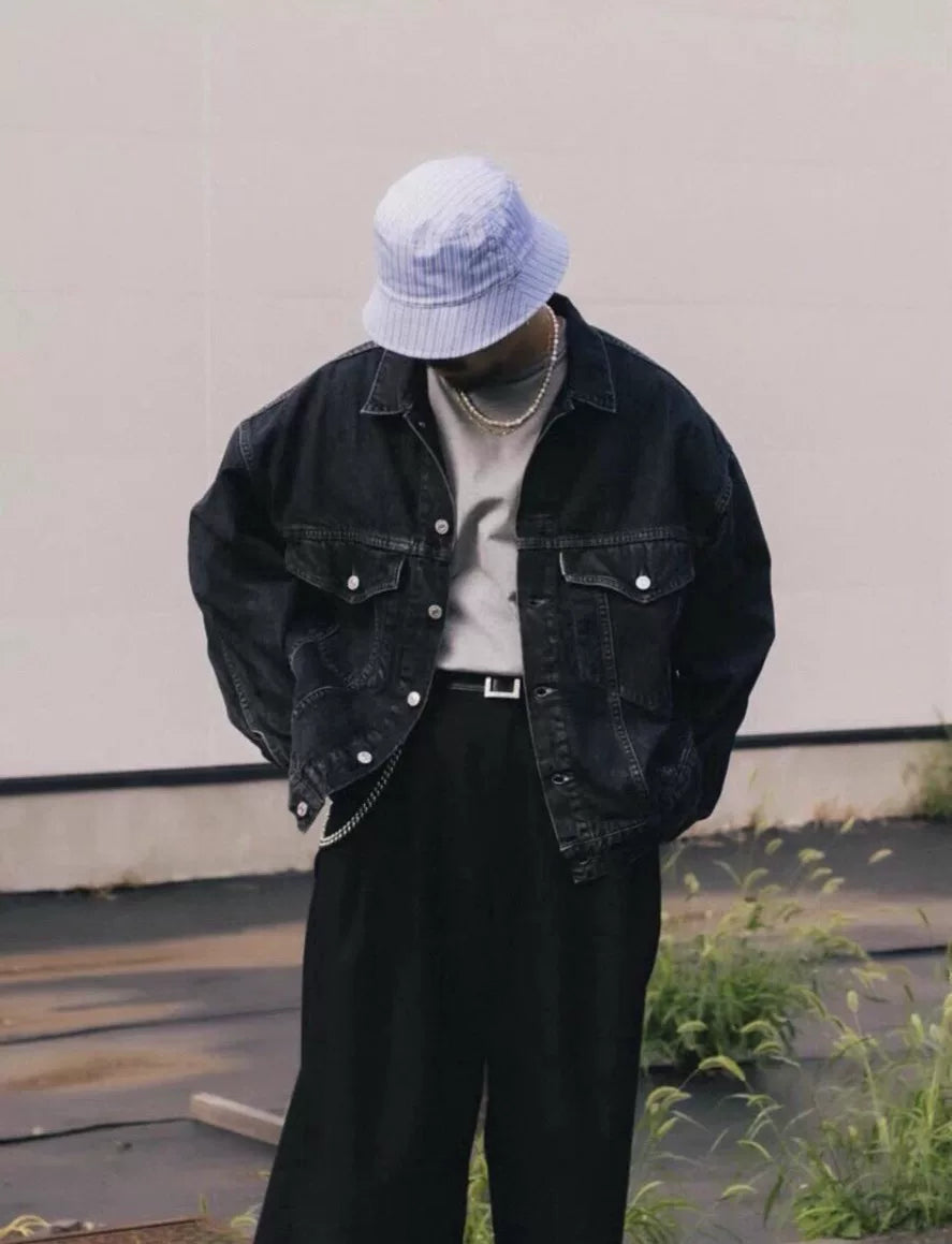 cootie denim jacket 23aw black medium