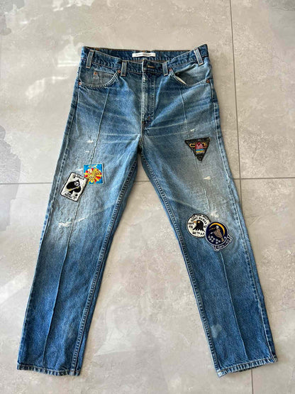 Children of the Discordance Levis 517 Patchwork Shorts