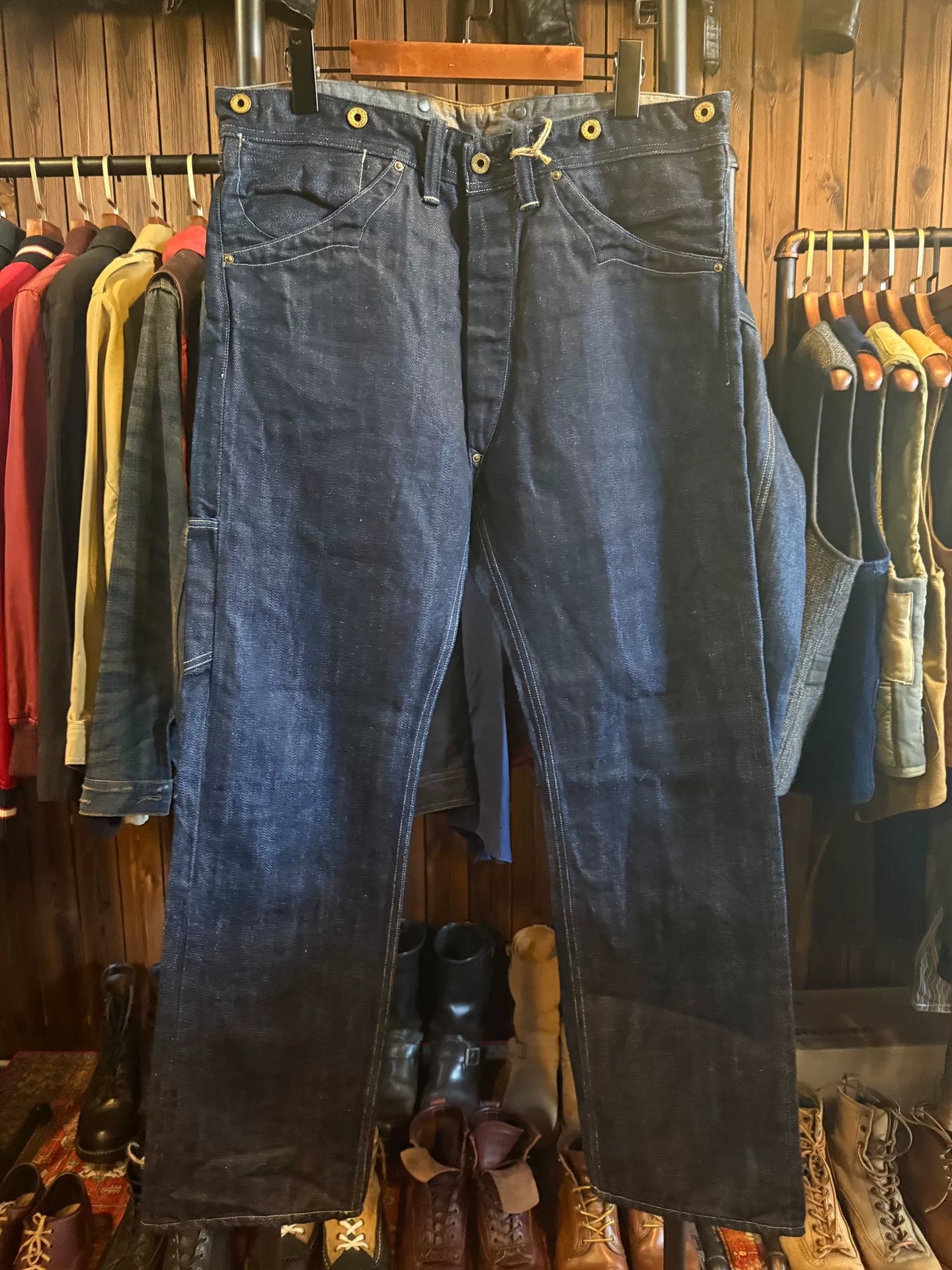 RRL Made in USA Straight Jeans 34