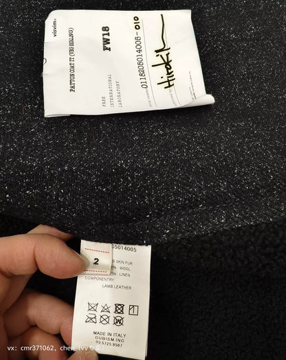 VISVIM 18AW PATTON COAT