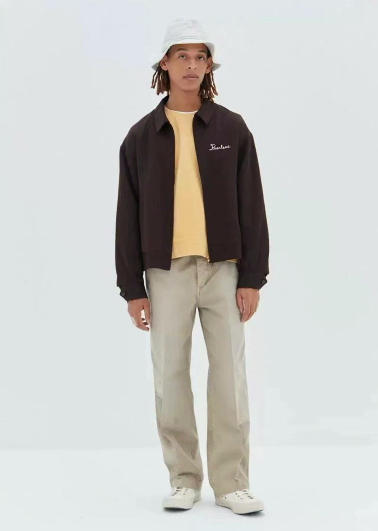 Visvim Alcan Zip Jacket with Embroidery