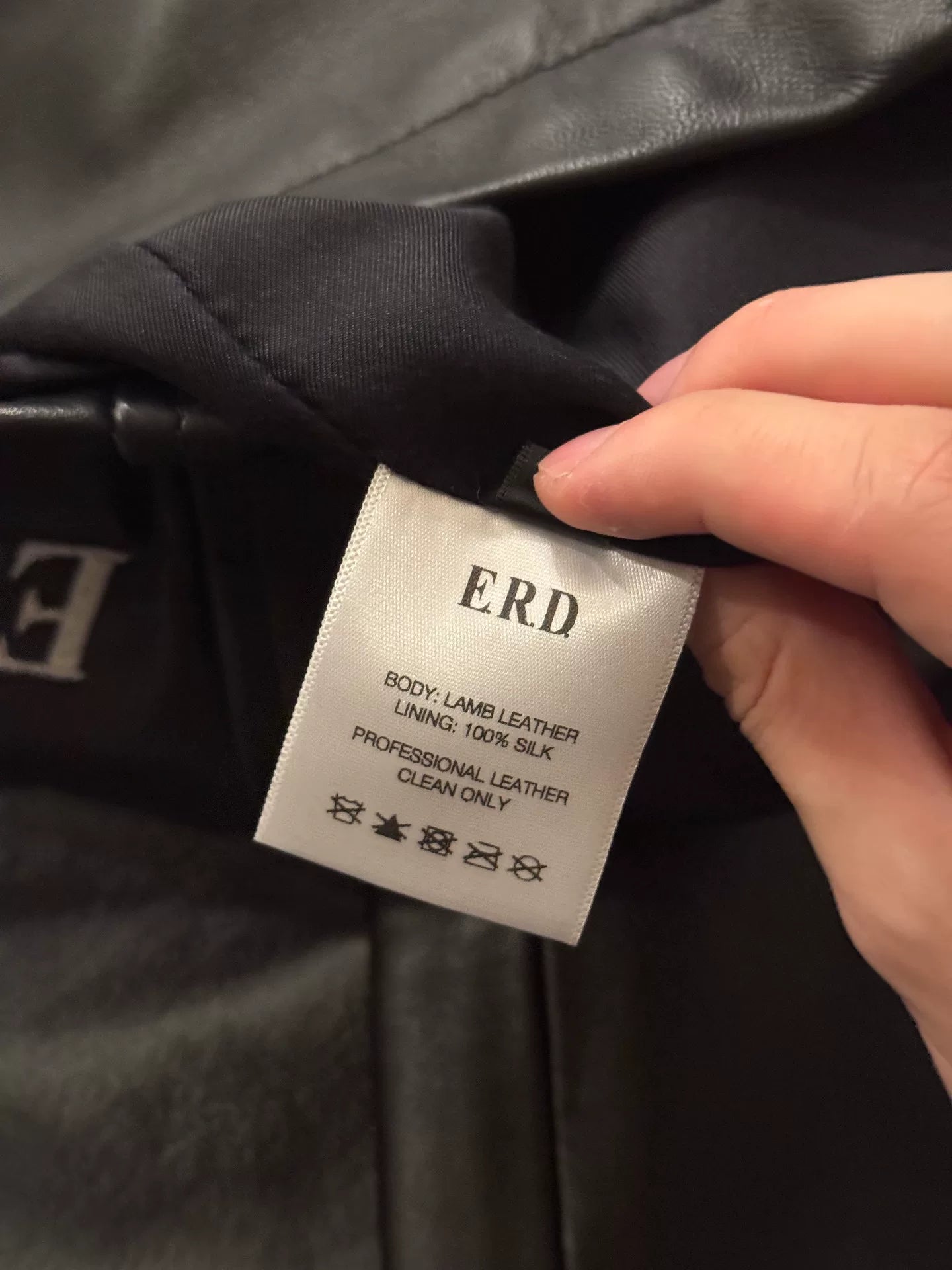 Enfants Riches Deprimes ERD 23aw Leather Jacket