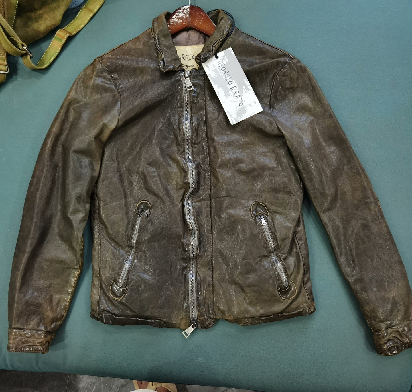 Giorgio Brato Vintage Leather Jacket