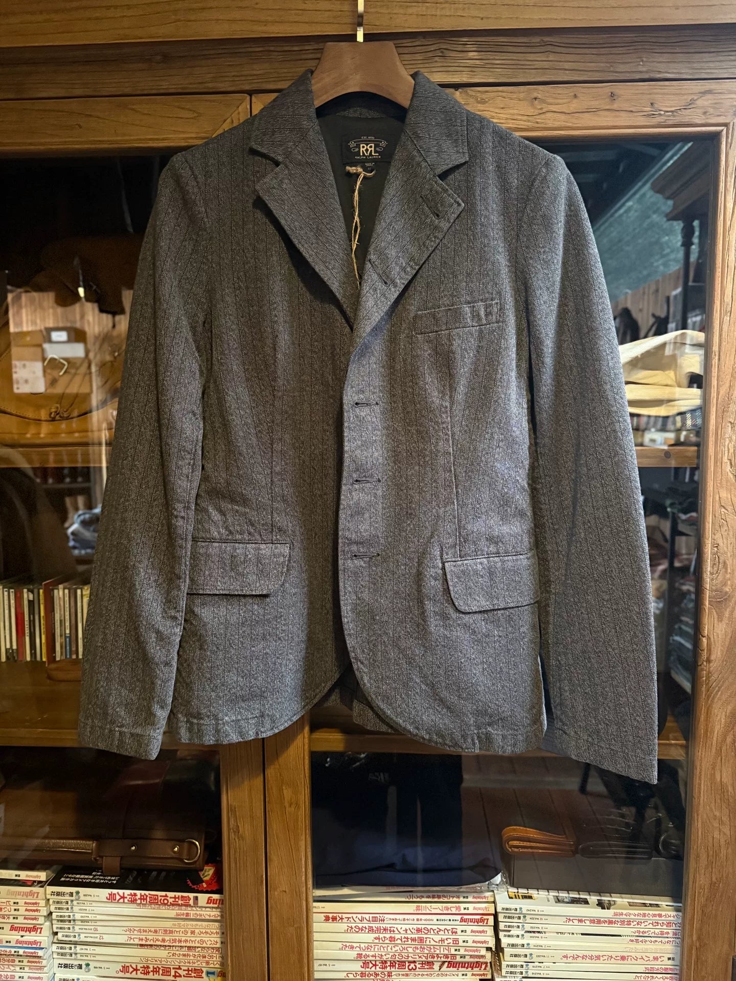 RRL 2015 Miner Gray Suit