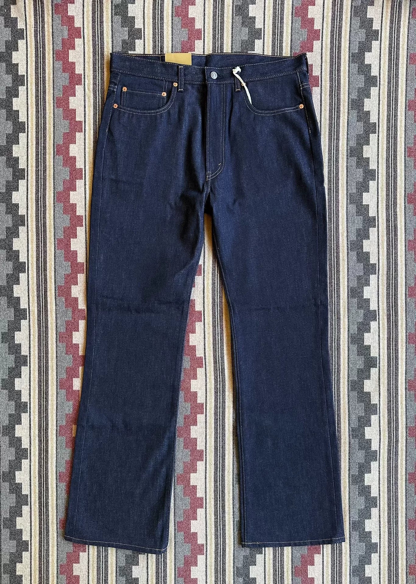 levi's lvc 1970s bootcut jeans indigo